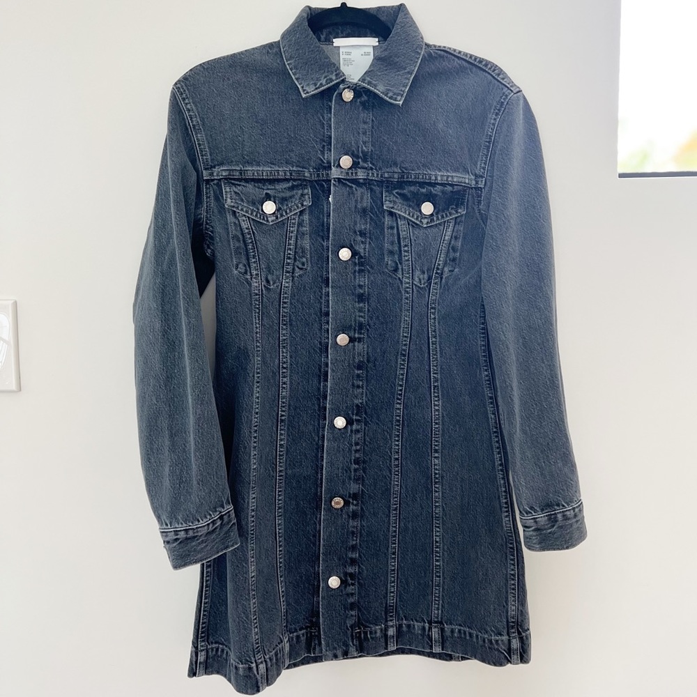 Helmut Lang Denim Femme Trucker Dress